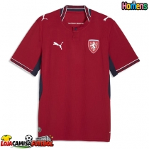 Camisa de Futebol República Checa Equipamento Principal Mundo 2026 Manga Curta